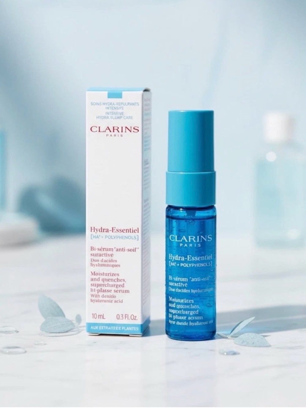 Clarins Hydra-Essentiel Bi Serum with Double Hyaluronic Acid NIB